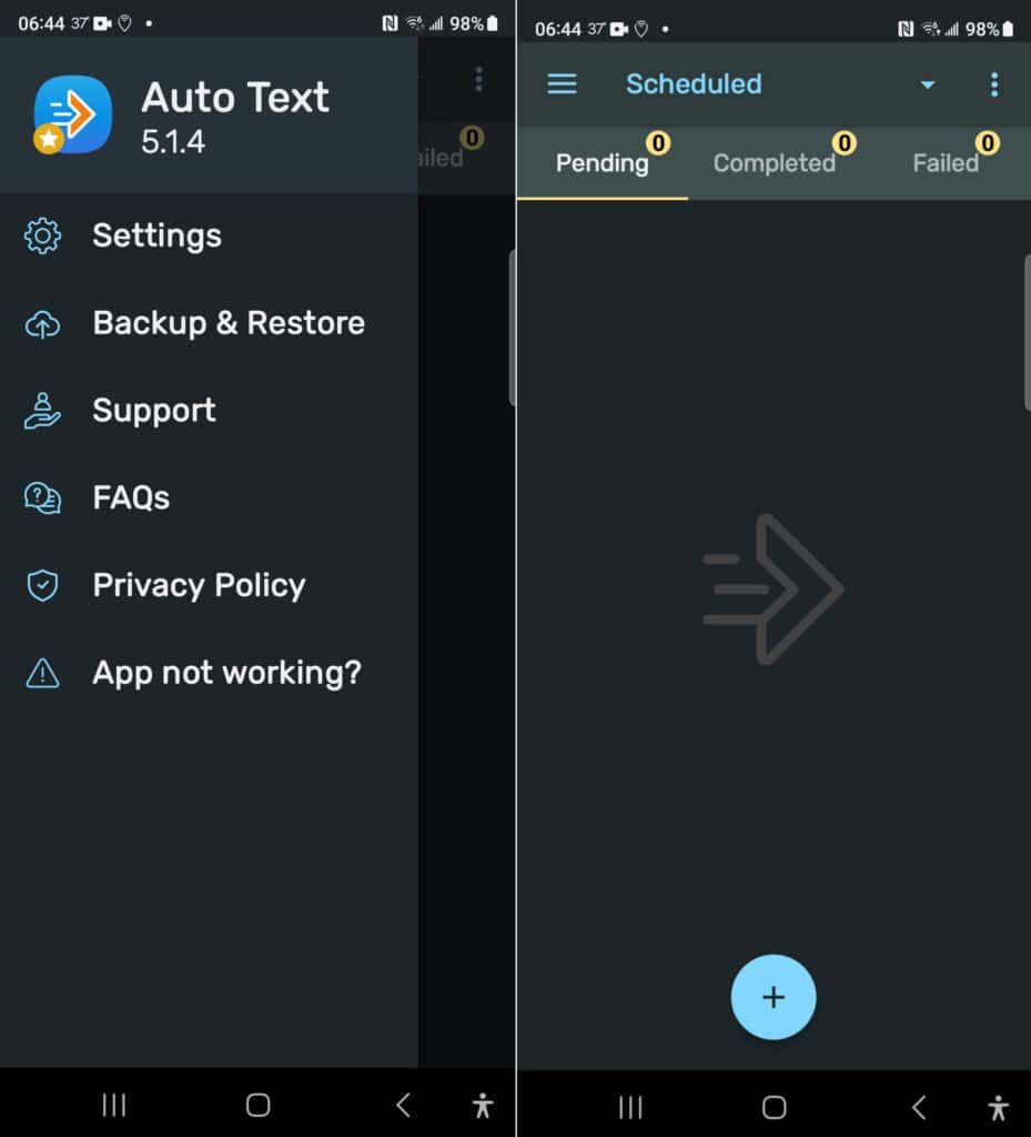 Auto Text App